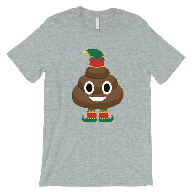 365 Printing Poop Elf Cool X-mas Mens Shirt Great Holiday Gifts